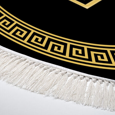 Eko Trend Djt Banyo Paspası Yıkanabilir Kaymaz Taban 656M Yuvarlak Modern