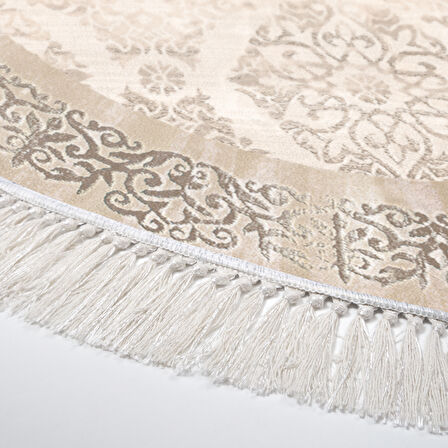 Eko Trend Djt Haı Yıkanabilir Kaymaz Taban 1376 Yuvarlak Klasik