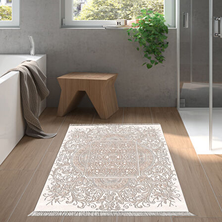 Eko Trend Djt Banyo Paspası Yıkanabilir Kaymaz Taban 1488 Modern