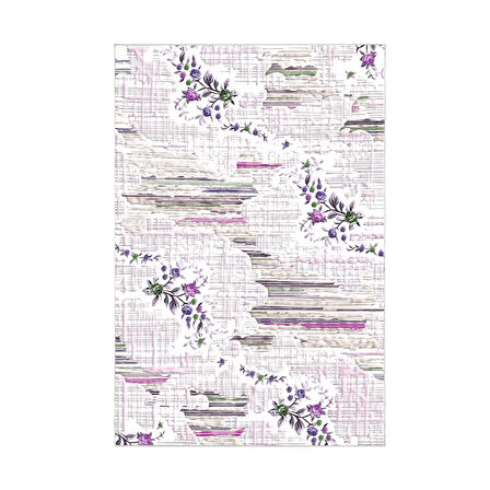 Alanur Trend Keçe Tabanlı Mutfak Halı Mu105