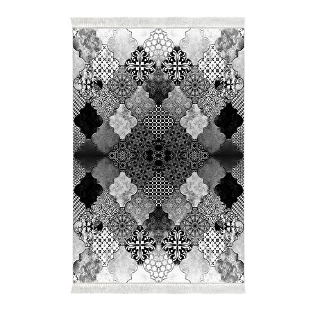 Eko Trend Djt Banyo Paspası Yıkanabilir Kaymaz Taban Mu120 Patchwork