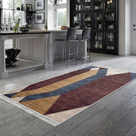Eko Trend Djt Banyo Paspası Yıkanabilir Kaymaz Taban S6506 Modern