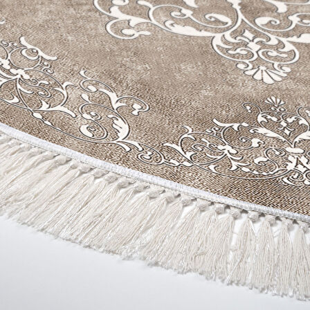 Eko Trend Djt Haı Yıkanabilir Kaymaz Taban 616 Yuvarlak Klasik