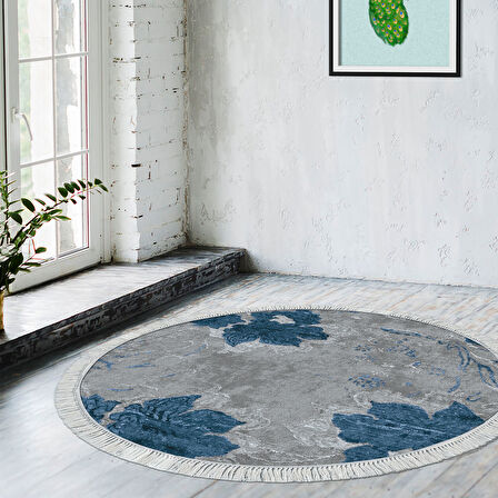 Eko Trend Djt Haı Yıkanabilir Kaymaz Taban 660M Yuvarlak Suluboya