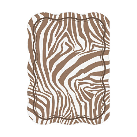 Leylak Lazer Kesim Kaymaz Taban Dijital Baskı Halı St600197Vz