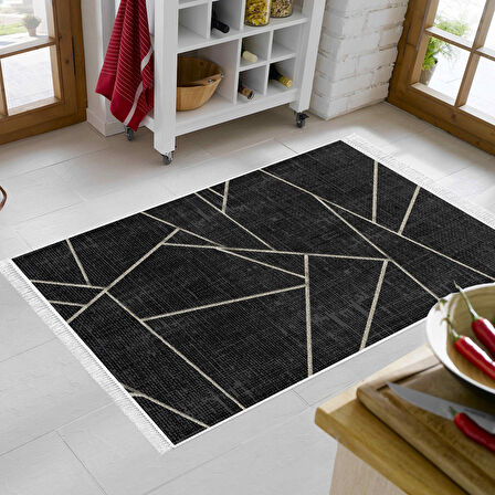 Eko Trend Djt Banyo Paspası Yıkanabilir Kaymaz Taban 717 Modern