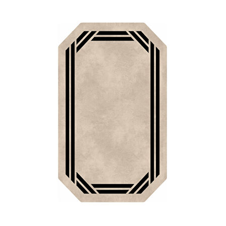 Gelincik Lazer Kesim Kaymaz Taban Dijital Baskı Halı St600208Bj