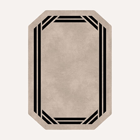 Gelincik Lazer Kesim Kaymaz Taban Dijital Baskı Halı St600208Bj