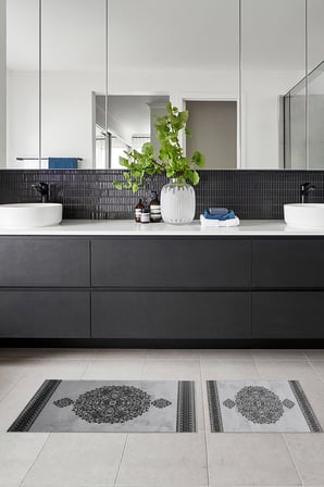 Alanur Trend Kaymaz Taban Dijital Banyo Takımı