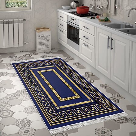 Eko Trend Djt Banyo Paspası Yıkanabilir Kaymaz Taban 651M Modern
