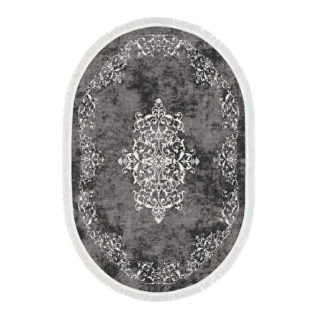 Eko Trend Djt Halı Yıkanabilir Kaymaz Taban 616 Oval Klasik