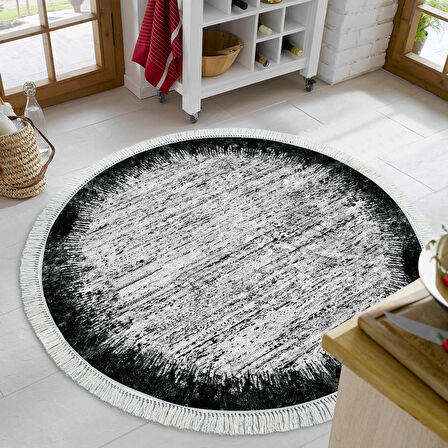 Eko Trend Djt Haı Yıkanabilir Kaymaz Taban 1342 Yuvarlak Modern