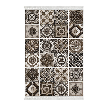 Eko Trend Djt Banyo Paspası Yıkanabilir Kaymaz Taban Mu144 Patchwork