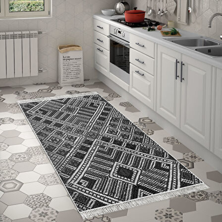 Eko Trend Djt Banyo Paspası Yıkanabilir Kaymaz Taban 2029 Modern