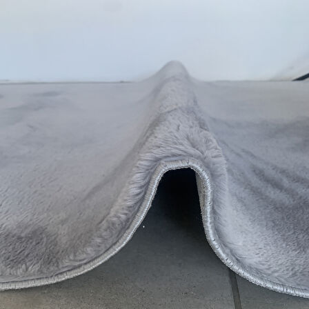 Alanur Rex Puffy Pelüş Yuvarlak Banyo Halısı