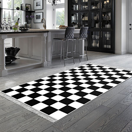 Eko Trend Djt Halı Yıkanabilir Kaymaz Taban S5056 Geometrik