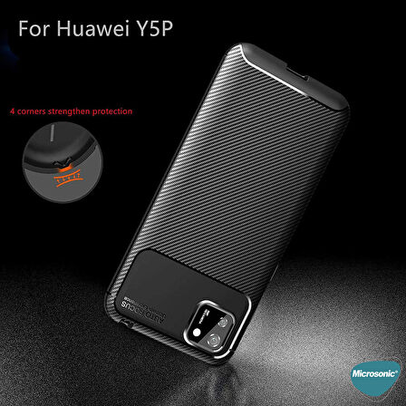 Microsonic Huawei Y5P Kılıf Legion Series Lacivert