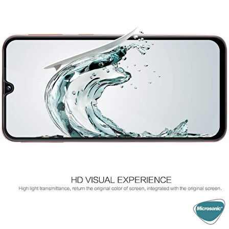 Microsonic Oppo A31 Tam Kaplayan Temperli Cam Ekran Koruyucu Siyah