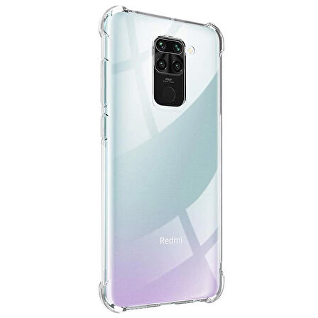 Microsonic Shock Absorbing Kılıf Xiaomi Redmi Note 9 Şeffaf