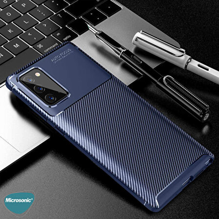 Microsonic Samsung Galaxy Note 20 Kılıf Legion Series Lacivert