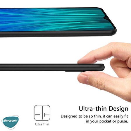 Microsonic Matte Silicone Xiaomi Redmi 9 Kılıf Lacivert