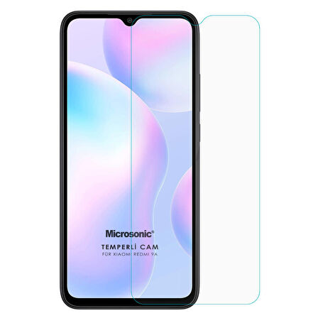 Microsonic Xiaomi Redmi 9A Tempered Glass Screen Protector