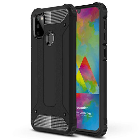 Microsonic Samsung Galaxy M21 Kılıf & Aksesuar Seti