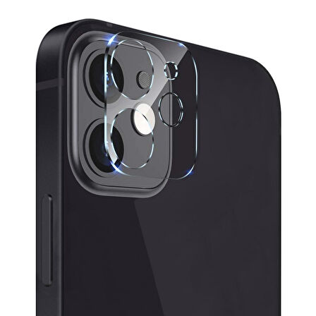 Microsonic Apple Uyumlu iPhone 12 Kamera Lens Koruma Camı