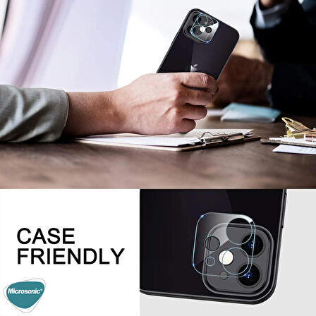 Microsonic Apple Uyumlu iPhone 12 Kamera Lens Koruma Camı
