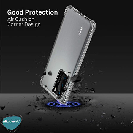 Microsonic Huawei P40 Kılıf Shock Absorbing Şeffaf