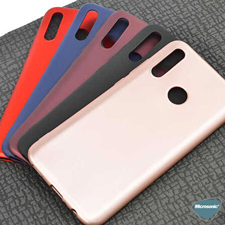 Microsonic Matte Silicone General Mobile GM 10 Kılıf Kırmızı