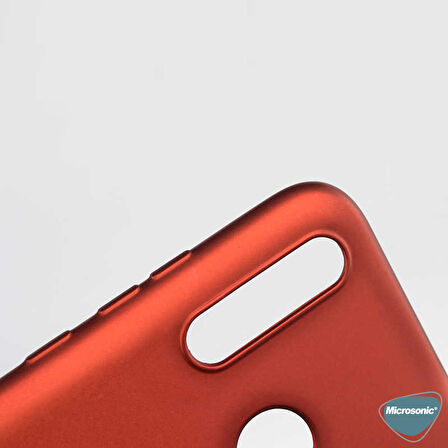 Microsonic Matte Silicone General Mobile GM 10 Kılıf Kırmızı