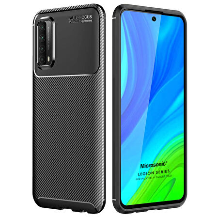 Microsonic Huawei P Smart 2021 Kılıf Legion Series Siyah