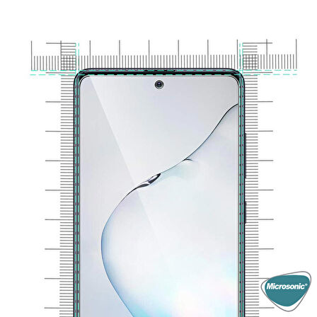 Microsonic Samsung Galaxy Note 20 Tempered Glass Cam Ekran Koruyucu