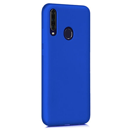 Microsonic Matte Silicone General Mobile GM 20 Pro Kılıf Mavi