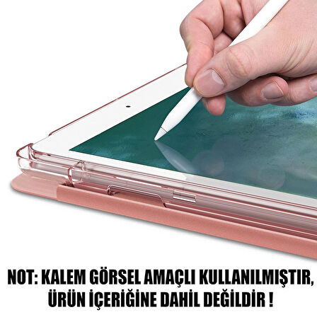 Microsonic Apple iPad 9.7 2018 Kılıf (A1893-A1954) Origami Pencil Kırmızı