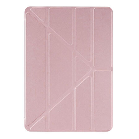 Microsonic Apple iPad 9.7 2018 Kılıf (A1893-A1954) Origami Pencil Rose Gold