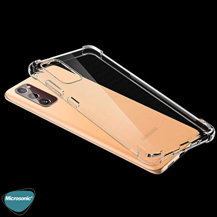 Microsonic Samsung Galaxy S20 FE Kılıf Shock Absorbing Şeffaf