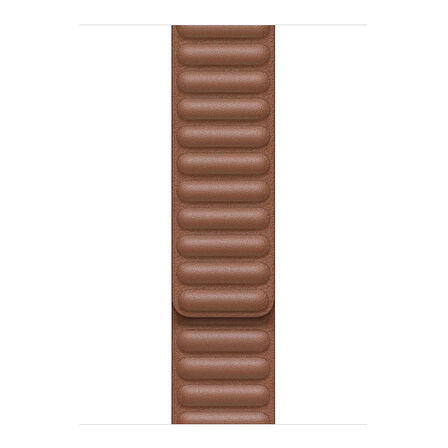 Microsonic Apple Watch Series 3 42mm Kordon Leather Link Band Kahverengi