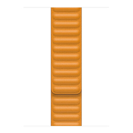Microsonic Apple Watch Series 4 40mm Kordon Leather Link Band Turuncu