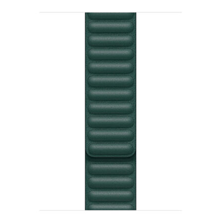Microsonic Apple Watch Series 5 40mm Kordon Leather Link Band Koyu Yeşil