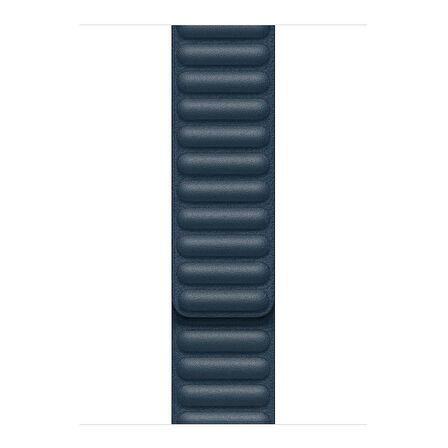 Microsonic Apple Watch Series 6 40mm Kordon Leather Link Band Lacivert