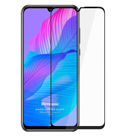 Microsonic Huawei P Smart S Seramik Matte Flexible Ekran Koruyucu Siyah