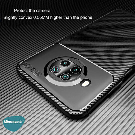 Microsonic Xiaomi Redmi Note 9 Pro 5G Kılıf Legion Series Lacivert