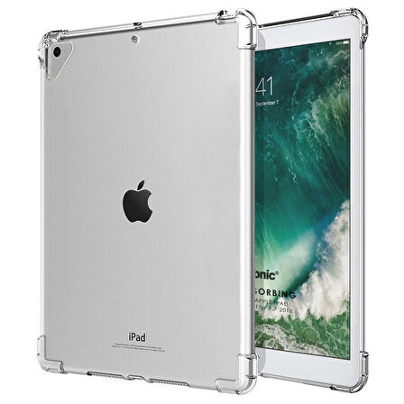 Microsonic Apple iPad 9.7 2018 Kılıf (A1893-A1954) Shock Absorbing Şeffaf