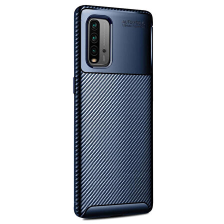 Microsonic Xiaomi Redmi 9T Kılıf Legion Series Lacivert