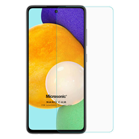 Microsonic Samsung Galaxy A52 Nano Glass Cam Ekran Koruyucu