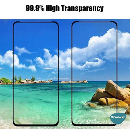 Microsonic Xiaomi Mi 11 Lite Tam Kaplayan Temperli Cam Ekran Koruyucu Siyah