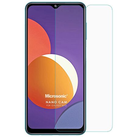 Microsonic Samsung Galaxy M12 Nano Glass Cam Ekran Koruyucu