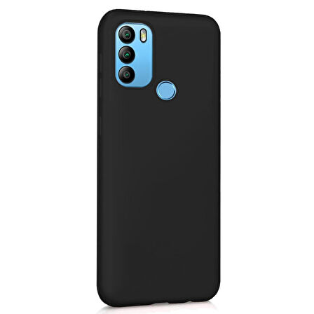 Microsonic Matte Silicone General Mobile GM 21 Plus Kılıf Siyah